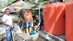 NHM Peduli Bangun Fasilitas Air Bersih Dusun Kobok  Lewat Sistem Swakelola
