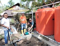 NHM Peduli Bangun Fasilitas Air Bersih Dusun Kobok  Lewat Sistem Swakelola