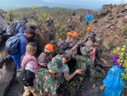 Breaking News! Hari Ketiga Pencarian WNA Singapura di Gunung Dukono, Tim SAR Temukan Titik Korban Dekat Bibir Kawah