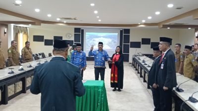 Sekda Halut Lantik Dua Pejabat Eselon II, Tekankan Profesionalisme dan Loyalitas