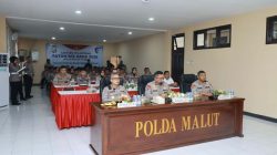 Penegasan Wakapolda Malut kepada Pesonel Lat Pra Ops Patuh Kie Raha 2026