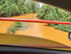 Sungai Kobe, Halteng Berubah Cokelat Diduga Akibat Aktivitas Perusahaan, WBN, HSM dan IWIP 