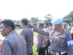 Gelar Gaktiblin di Polres Halsel, Propam Polda Malut Tegaskan Komitmen Narkoba dan Judi Online