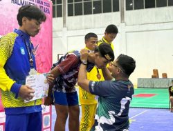 Personel Polres Pulau Morotai Raih Medali Emas Wushu Sanda di Porprov V Maluku Utara 2026