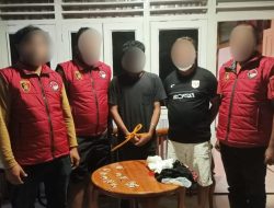 Pemuda Diduga Pengedar Tembakau Sintetis  Ditangkap di Wilayah Tambang Halteng