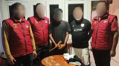 Pemuda Diduga Pengedar Tembakau Sintetis  Ditangkap di Wilayah Tambang Halteng