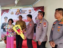 Kapolda Malut Kembali Serahkan Satu Unit Kunci Bedah Rumah dan Anjangsana di Sofifi