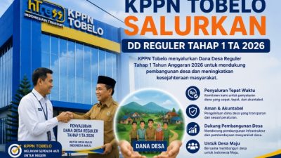 KPPN Tobelo Salurkan DD Reguler Tahap I  TA 2026 Tahap I   