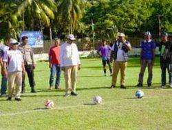 Wabup Halut Buka Turnamen Pemuda Cup I, Pembinaan Pesepak Bola Muda Jadi Prioritas