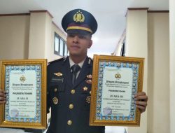 Dorong Ketahanan Pangan, Polresta Tidore Dapat Dua Penghargaan dari Kapolda Malut, di HUT Bhayangkara  ‎