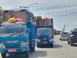 Truk Sampah Pemkot Ternate Kesulitan BBM, APMS Siantan Dipadati Antrean 