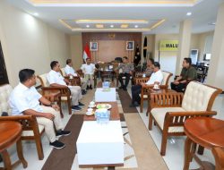 Kapolda Malut Terima Kunjungan Silaturahmi DPD Gerindra Tekan Sinergi Antar Elemen