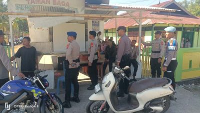 Polres Kepulauan Sula Patroli Cipta Kondisi di Kecamatan Sanana, Cegah Gangguan 