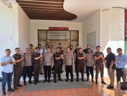 Kapolres Halteng Perkuat Sinergitas dengan Kejaksaan Negeri, Optimalkan Penegakan Hukum