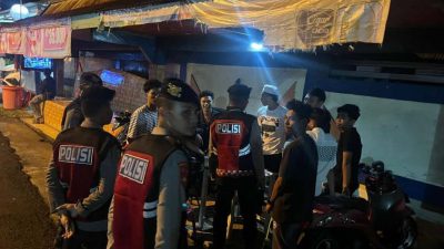 Gelar Patroli, Sat Samapta Polres Ternate Cegah Kejahatan dan Jaga Kamtibmas 