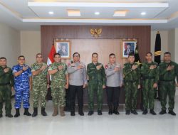 Kuatkan Kerja Sama, Kapolda Maluku Utara Menerima Kunjungan Pangkogabwilhan
