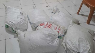 Polsek Bacan Timur Amankan Ratusan   Kantong Miras dan Tiga Terduga Pelaku 