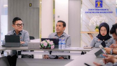 Kakanwil Kemenkum Malut Sampaikan Poin Krusial Hadapi Penilaian Predikat WBBM