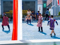 Kemenkum Malut Semarakkan Hari Pengayoman dan HUT RI ke-81 melalui Pertandingan Gawang Mini Dangdut