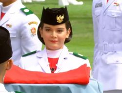 Profil Celine Olivia Apriani Theo, Perwakilan Kalbar yang jadi Pembawa Baki Upacara HUT RI di Istana
