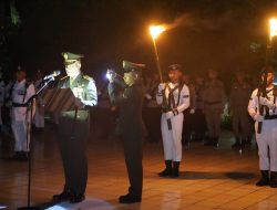 Pesan Danrem 152/ Baabullah pada  Upacara Renungan Suci para Pahlawan