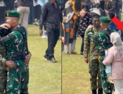 Viral Prajurit TNI Dipeluk Komandan saat Sendiri di Momen Kelulusan, Ternyata Emaknya Sempat Lewat tapi Nggak Ngeh!