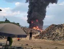 Wakil Ketua PRD Halteng Desak Investigasi Kebakaran Ribuan Ban Bekas di PT IWIP