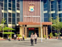 Penekanan Kapolres Ternate kepada Personel saat Pimpin Apel Pagi