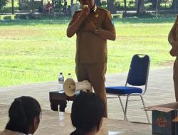 Jelang HUT RI Ke-81, Wakil Bupati Halut  Pantau Langsung Latihan Paskibraka
