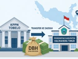 KPPN Tobelo Salurkan Rp44,25 Miliar Kurang Bayar DBH untuk Halmahera Timur