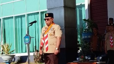 Peringati HUT Pramuka Ke-65 Kamabicab Halut Ajak Pramuka Mampu Jawab Persoalan Nyata