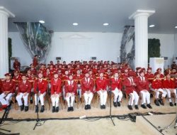 Paduan Suara 100 Siswa Sekolah Rakyat Meriahkan HUT ke-81 RI di Istana Merdeka