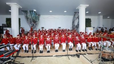 Paduan Suara 100 Siswa Sekolah Rakyat Meriahkan HUT ke-81 RI di Istana Merdeka