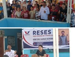 Harold Debeturu Serap Aspirasi Warga Dapil II  