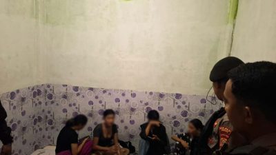 Lagi Asyik Pesta Miras, sejumlah    Muda-mudi Diciduk Polisi di Kosan Takoma Ternate