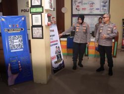 Irwasda Polda Malut Cek Pelayanan SPKT Polres Ternate, Sejumlah Catatan Jadi Evaluasi