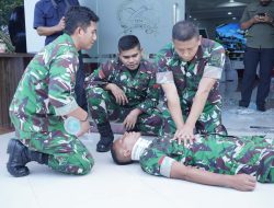 Penanganan Medis Warnai Safety Riding 2026 di Makorem 152/Baabullah