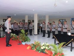 Pesan Kapolda Malut saat Pimpin Sertijab Wakapolda- Kapolres Haltim 