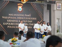 Kemenkum Malut dan Polda Malut Perkuat Sinergi Kelembagaan melalui Momentum Kenal Pamit Wakapolda