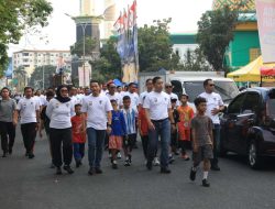 Kapolda Malut Lepas Jalan Sehat Hari Lalu Lintas Bhayangkara ke-71