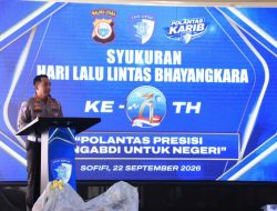 Pesan Dirlantas Polda Malut di Hari Lalu Lintas Bhayangkara ke-71 : Polantas Hadir sebagai Solusi, Bukan Penindak