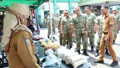 HUT ke-81 TNI, Korem 152/Baabullah Gelar Bazar Bersama TNI di Ternate