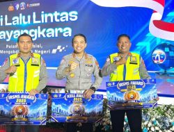 Ditlantas Polda Malut Raih Tiga Penghargaan, Polres Halbar Juara 1 IRSMS Tingkat Polres