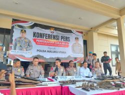 Warga Malut Sukarela Serahkan Senjata Ilegal, Kapolda : Ini Kesadaran Hukum