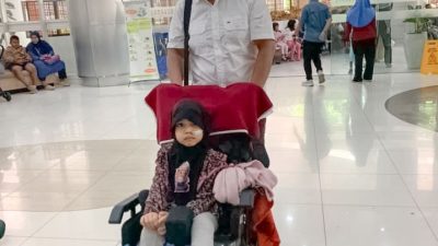 NHM Peduli Dampingi Pasien Salsabila Sejak Usia Lima Bulan Jalani Pengobatan Kelainan Tulang Belakang