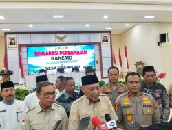 Wakapolda Malut : Jangan Wariskan Konflik Banemo kepada Anak Cucu