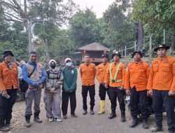 Terjebak Karhutla di Gunung Gamalama Ternate, 2 Pendaki Dievakuasi Tim SAR Gabungan 