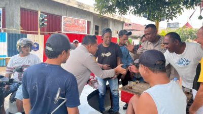 Kapolres Sula Blusukan ke Desa Fatce, Serap Aspirasi Warga