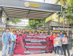Geruduk ESDM, Mahasiswa Desak Prabowo Cabut IUP PT ANI Usai Tewaskan Warga