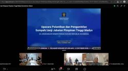 Kemenkum Malut Ikuti Pelantikan Pimpinan Tinggi Madya, Dukung Estafet Kepemimpinan